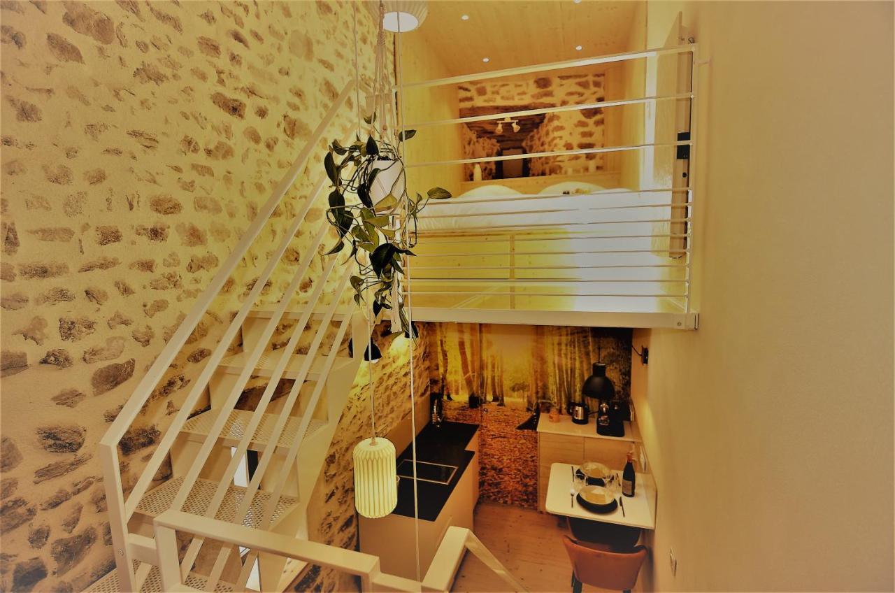 Au Vingtain - Appartement & Spa Atypique Brindas Eksteriør bilde